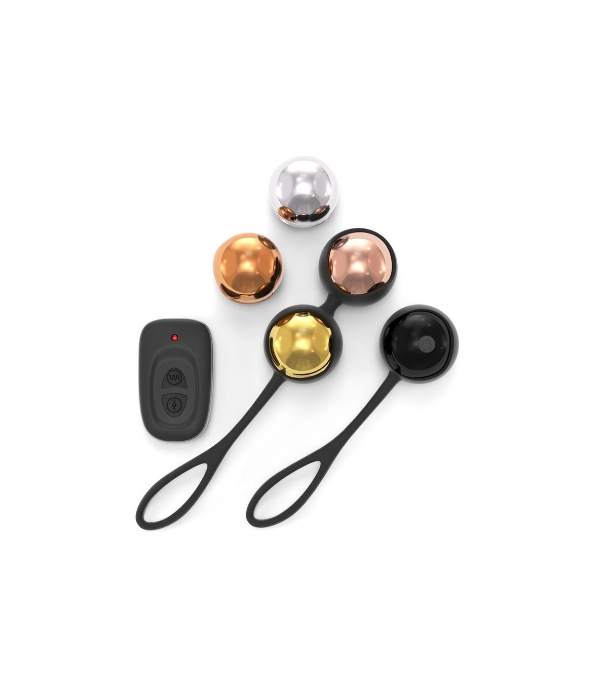 set bolas entrenamiento c mando recargables