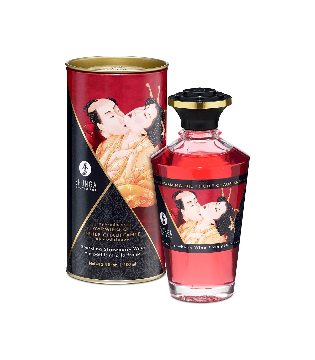 shunga aceite afrod fresa cava 100ml 1