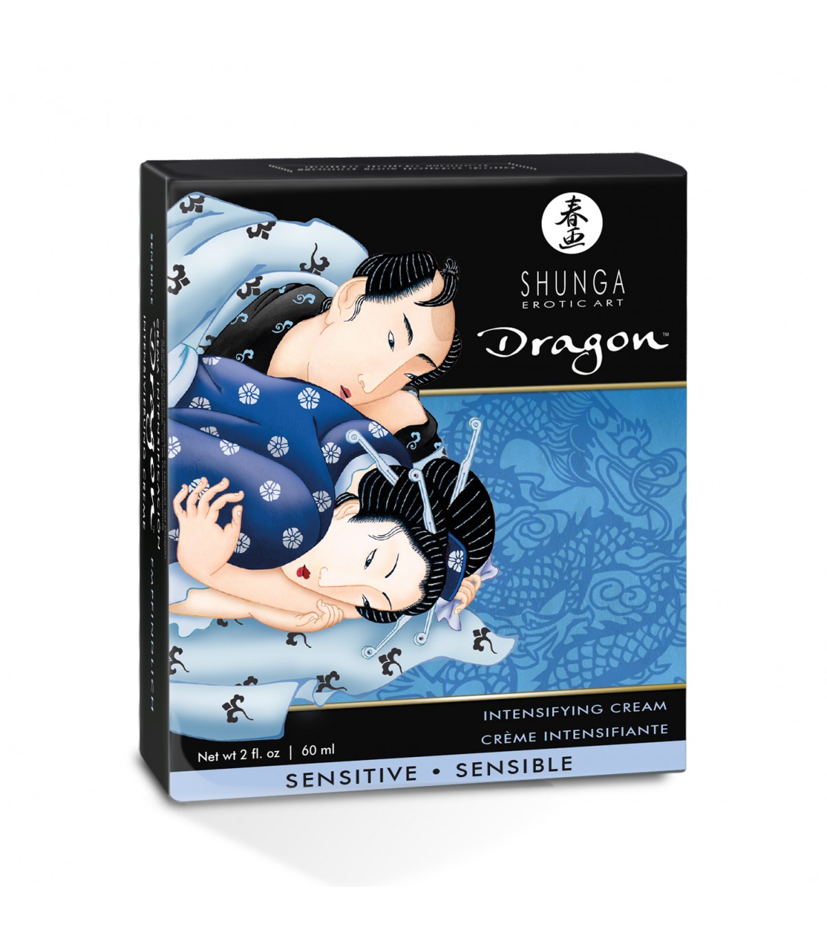 shunga crema virility dragon sensible 60ml 1